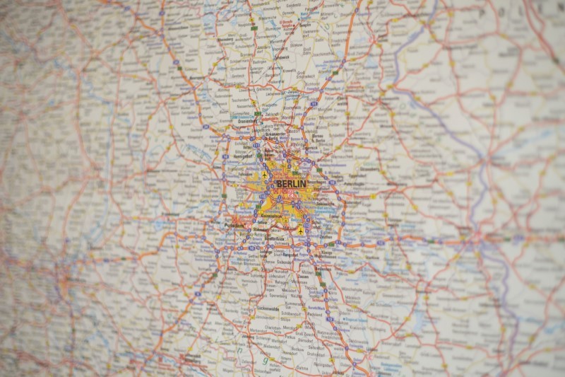 City map of Berlin